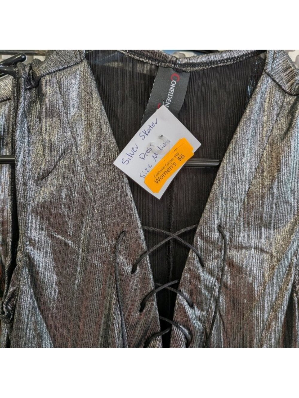 New Women's Silver Dress - Picture 3 of 4